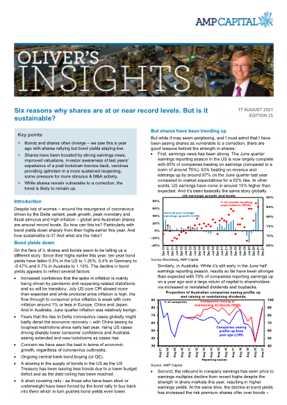 Six reasons why shares are at or near record levels. But is it sustainable?