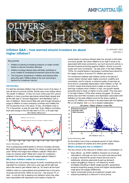 Inflation Q&A - how worried should investors be about higher inflation?